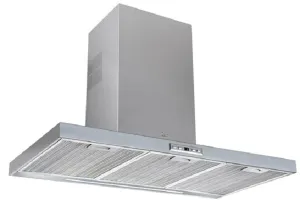 CAMPANA COCINA DECORATIVA PLANA 90 CM ACABADO INOX DSH 985 TEKA