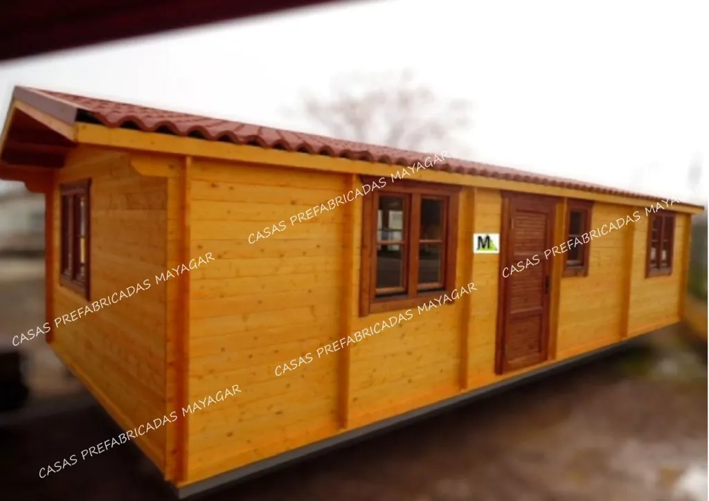 MOBIL HOME MADERA MODELO SAGRES