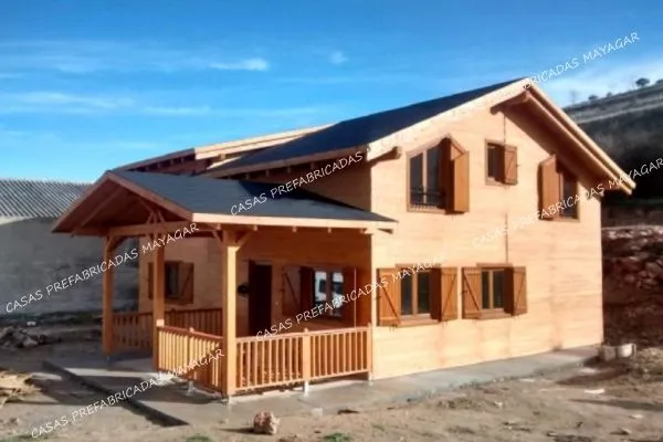CASA MADERA MODELO GINEBRA 150