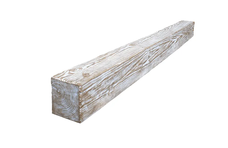 VIGA RÚSTICA CUADRADA IMITACION MADERA DE POLIURETANO 15CM DE ANCHO X 15CM DE ALTO X 2M DE LARGO REF.2902 - Imagen 3
