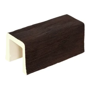 VIGA RÚSTICA CUADRADA IMITACION MADERA DE POLIURETANO 11CM DE ANCHO X 11CM DE ALTO X 3M DE LARGO REF.1911