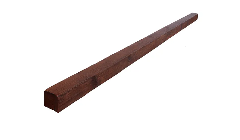 VIGA RÚSTICA CUADRADA IMITACION MADERA DE POLIURETANO 5CM DE ANCHO X 5CM DE ALTO X 3M DE LARGO REF.3904 - Imagen 2