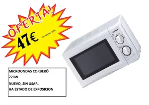¡OFERTA! MICROONDAS CORBERÓ