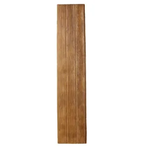 PANEL IMITACION MADERA RUSTICA (3 LAMAS) 62CM DE ANCHO X 2CM DE GROSOR X 3M DE LARGO REF. 1924