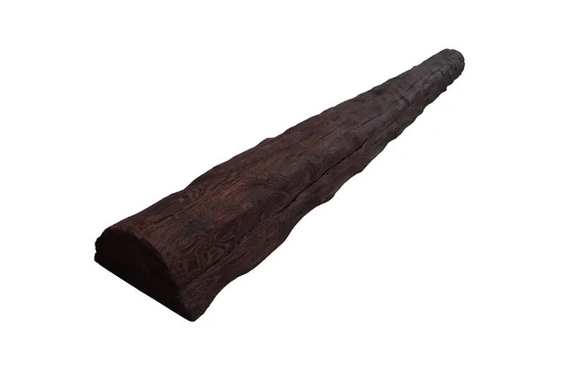 VIGA RÚSTICA 1/2 CAÑA RECTA 23CM DE ANCHO X 12CM DE ALTO X 3M DE LARGO REF.1923 - Imagen 3