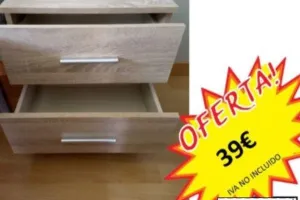 ¡OFERTA! MESITAS DE NOCHE
