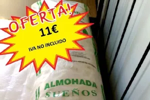 ¡OFERTA! ALMOHADA DE 135