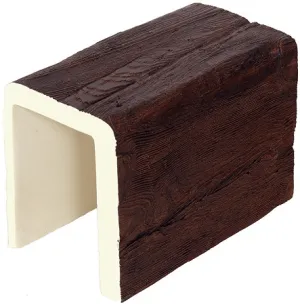 VIGA RÚSTICA CUADRADA IMITACION MADERA DE POLIURETANO 18CM DE ANCHO X 21,5CM DE ALTO X 3M DE LARGO REF.1918
