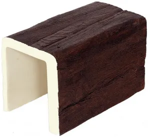 VIGA RUSTICA CUADRADA IMITACION MADERA DE POLIURETANO 21CM DE ANCHO X 23CM DE ALTO X 3M DE LARGO REF.3901