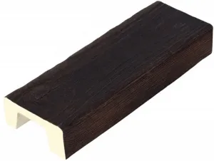 VIGA RÚSTICA CUADRADA IMITACION MADERA DE POLIURETANO 10CM DE ANCHO X 5CM DE ALTO X 3M DE LARGO REF.1909