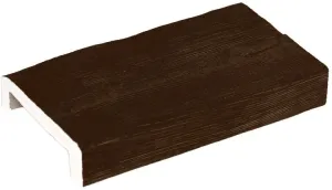 VIGA RÚSTICA CUADRADA IMITACION MADERA DE POLIURETANO 16CM DE ANCHO X 5CM DE ALTO X 3M DE LARGO REF.1922
