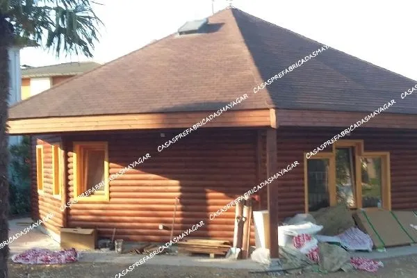 CASA MADERA MODELO TULOU