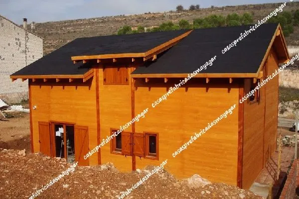 CASA DE MADERA MODELO CONQUES