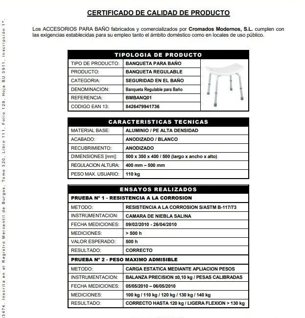 BANQUETA SIN RESPALDO CON ASAS - Imagen 2