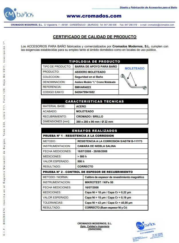 ASIDERO L ANTIDESLIZANTE - Imagen 2