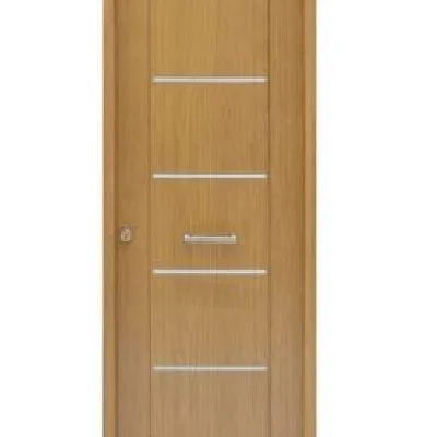 PUERTA ENTRADA BLINDADA RECUBIERTA PVC ROBLE (1 PUNTO)