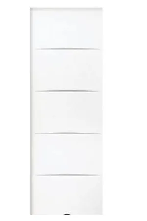 PANEL PUERTA ACORAZADA CARA INTERIOR LACADO BLANCO LU5
