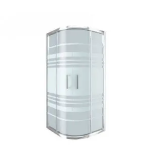 MAMPARA DE DUCHA 1/4 CIRCULO SHIRA 90X90