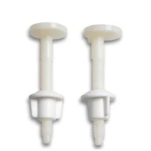 JUEGO DE TORNILLOS PARA CISTERNA-INODORO NYLON