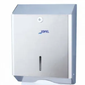 DISPENSADOR PAPEL Z-Z INOX SATINADO
