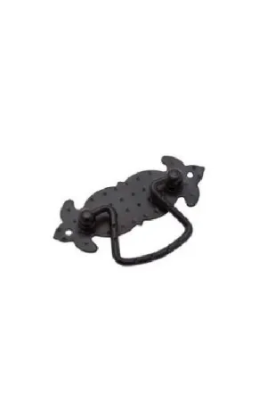 TIRADOR MUEBLE ACERO FORJA NEGRO 1UD