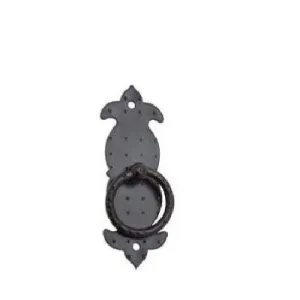TIRADOR MUEBLE ACERO FORJA NEGRO 1UD