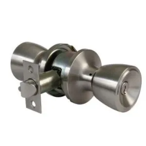 POMO PARA PUERTA DE ENTRADA CON LLAVE CROMO 600 AMIG
