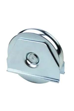 RUEDA PUERTA CORREDERA 80MM SOPORTE PARA SOLDAR PARA PERFIL U 20 MM