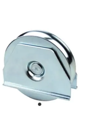 RUEDA PUERTA CORREDERA 80 MM CON SOPORTE PARA SOLDAR PARA PERFIL V
