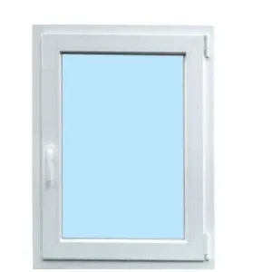VENTANA ALUMINIO BLANCA ABATIBLE 50 X60 CM