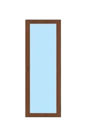 BALCONERA PVC NOGAL ABATIBLE 90 X 200 CM