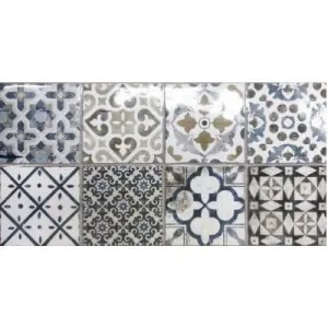 AZULEJO PASTA ROJA 25X50 CM. LIA DECOR MANISES
