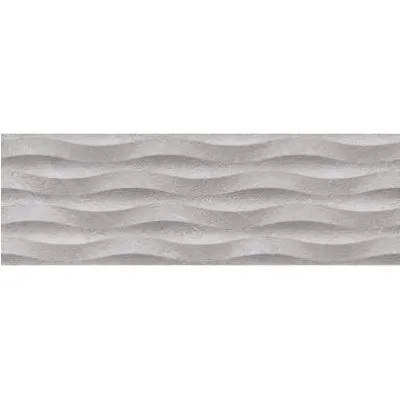 AZULEJO PASTA BLANCA 30X90 CM. BURDEOS DECOR GRIS
