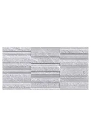AZULEJO PASTA BLANCA 25X50 CM. NIELSEN DECOR GRIS
