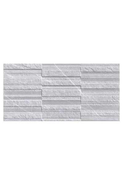 AZULEJO PASTA BLANCA 25X50 CM. NIELSEN DECOR GRIS