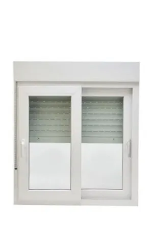 VENTANA PVC BLANCA CORREDERA 100 X 118 CM