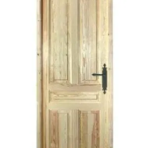 PUERTA INTERIOR EN BLOCK MACIZA PINO 5 PAÑOS (72,5 CM)