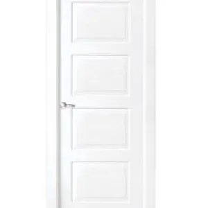 PUERTA INTERIOR EN BLOCK LOLA LACADA BLANCA CIEGA 72,5CM