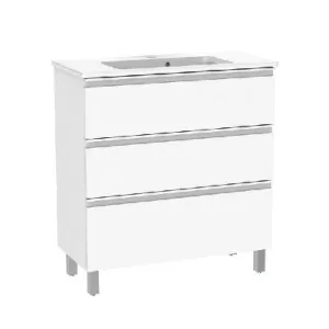 CONJUNTO MUEBLE INCA PRO 3 CAJONES 80CM