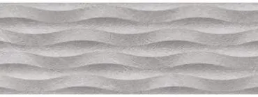 AZULEJO PASTA BLANCA 30X90 CM. BURDEOS DECOR GRIS - Imagen 2
