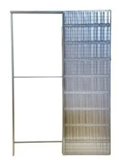 ESTRUCTURA PUERTA CORREDERA REVOQUE 9 CM HOJA 60 CM.