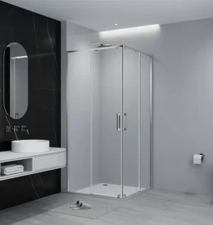 MAMPARA DE DUCHA CUADRADA TEKA INCA SLIM 90X90CM CROMO