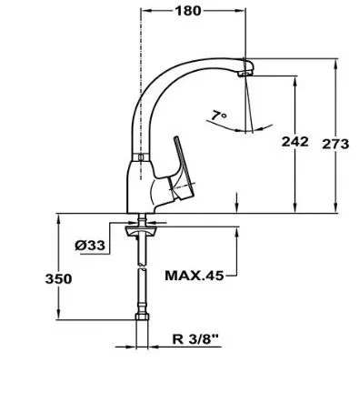 GRIFO CROMO MTP 915 - Imagen 2