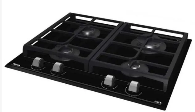 COCINA CRISTAL GAS EXACT FLAME GZC 64300 XBB 60cm - Imagen 4