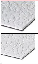COD.PFSQ-ST/6 FIBROCEMENTO CON RELIEVE 6 mm 2400x1200 - Imagen 2