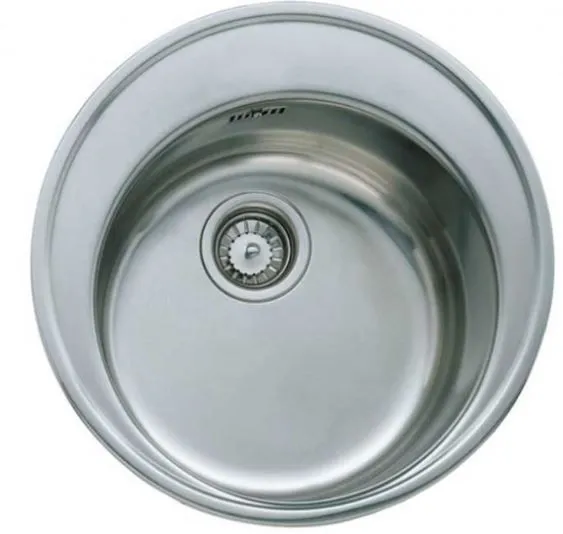 FREGADERO ENCASTRADO CENTROVAL. ACERO INOXIDABLE 51cm - Imagen 2