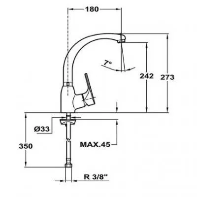 GRIFO CROMO MTP 915 - Imagen 2