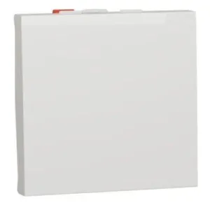 CONMUTADOR ANCHO SERIE NEW UNICA BLANCO