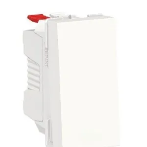 PULSADOR ESTRECHO SERIE NEW UNICA BLANCO