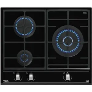 COCINA CRISTAL GAS EXACT FLAME GZC 63310 XBB 60cm